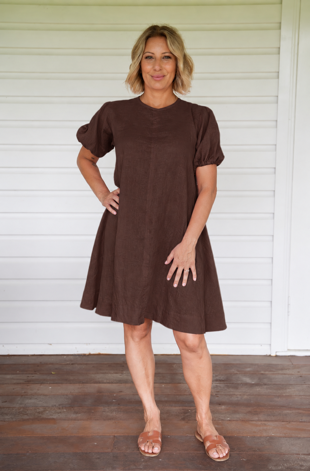 Sasha Dress - Espresso