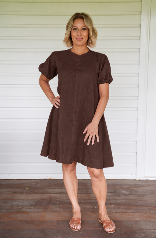 Sasha Dress - Espresso
