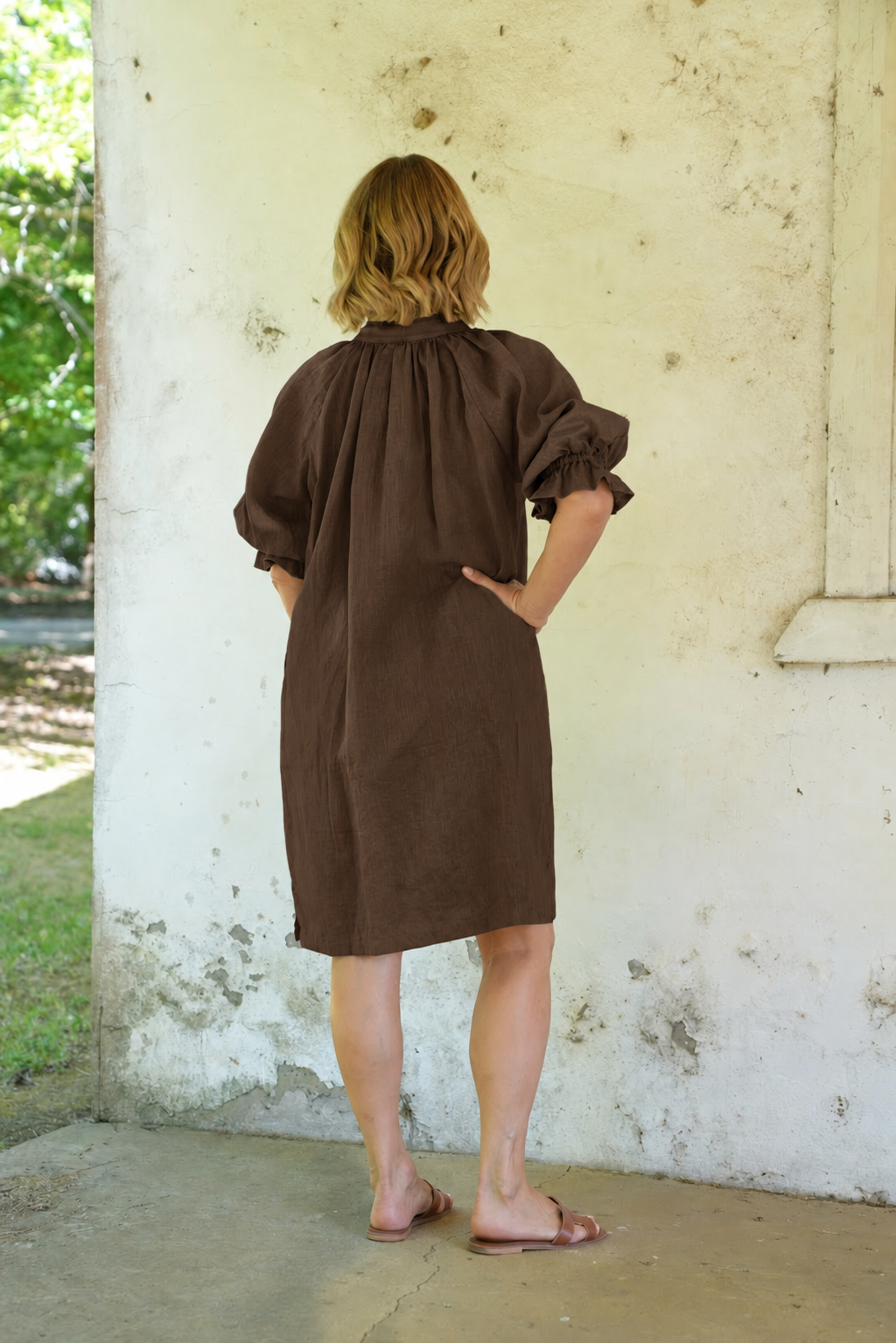 Dahlia dress - Espresso
