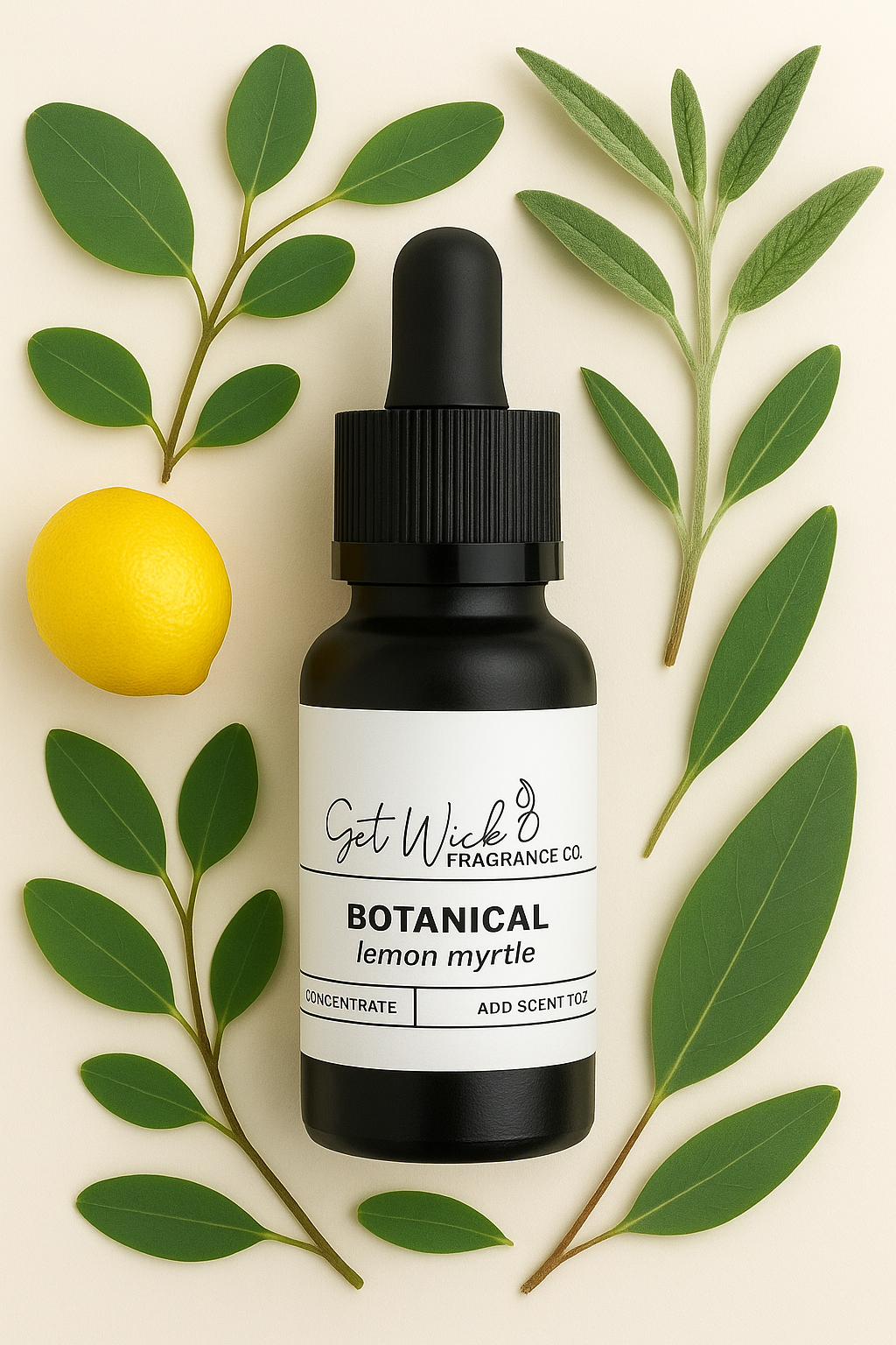 Botanical - Lemon Myrtle Candle Sand Scent