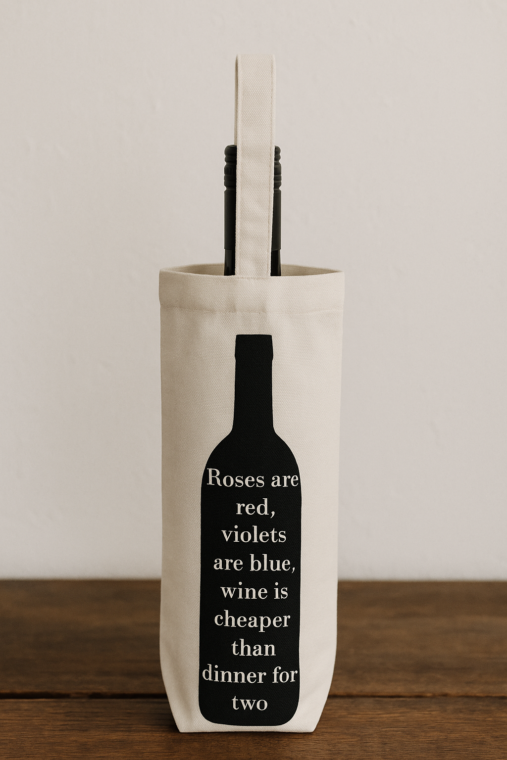 Wine and Wisdom Bottle Bag