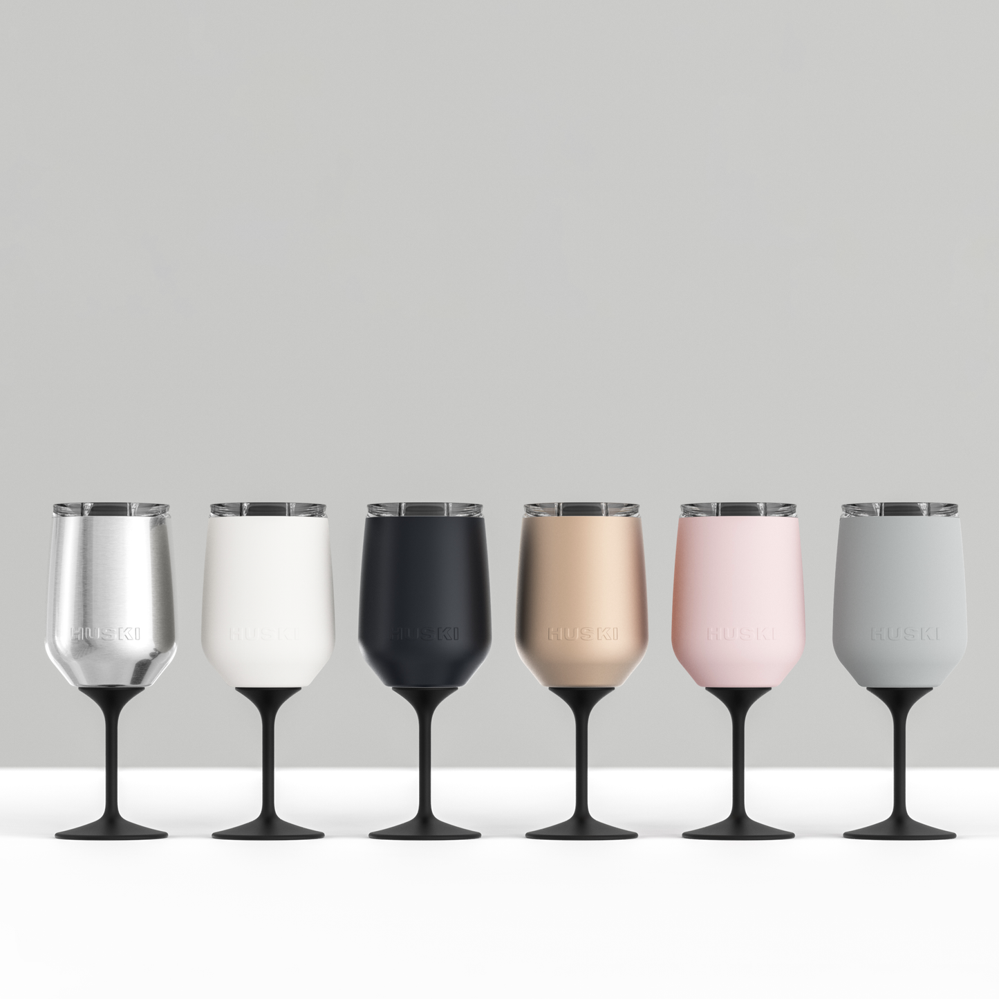 Huski Wine Tumbler 2.0 - Stone Grey