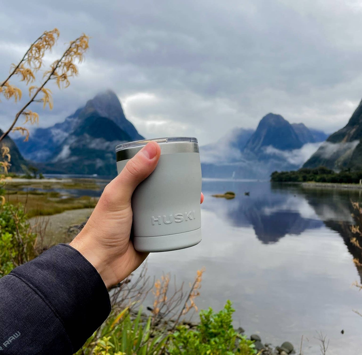 Huski Short Tumbler 2.0 - Stone Grey