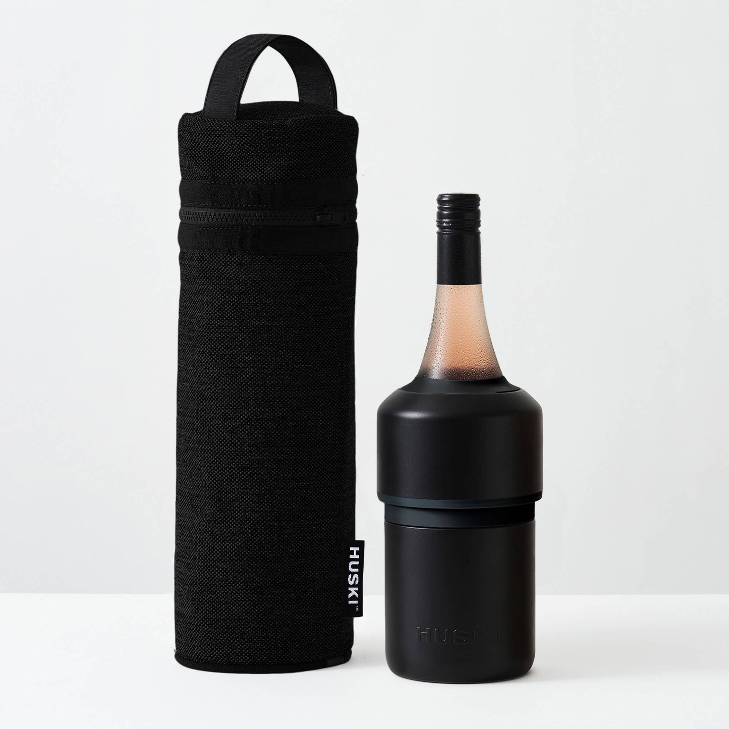 Huski Wine Cooler Tote - Black